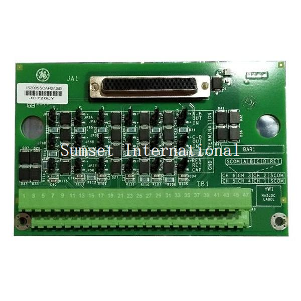 GE IS200SSCAH2AGD SERIAL COMMUNICATION I/TERMINAL BOARD